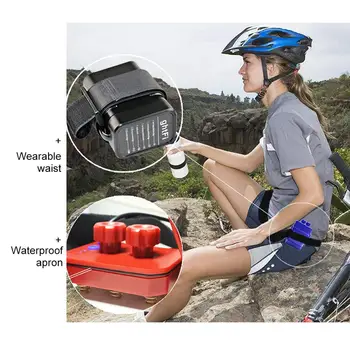 6 x 18650 Батерия Кутия Case водоустойчив САМ Powerbank Box смартфон 5V USB зарядно устройство 8.4 V за велосипед LED лампа акумулаторна кутия