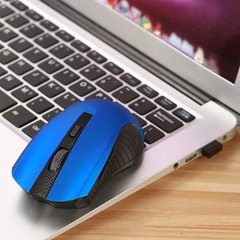 6 бутони 2.4 G безжична USB оптична мишка мишка 3 регулируеми DPI с USB-приемник за Windows на Mac КОМПЮТЪР компютър лаптоп