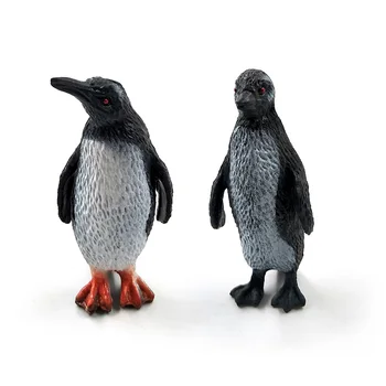 8 бр./компл. моделиране сладък пингвин море животни модел на пластмасова кукла PVC фигура направи си САМ украса горещ набор от играчки за деца подарък
