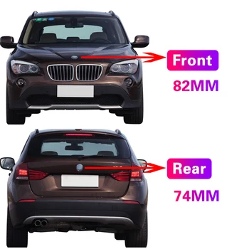 82мм 1бр 74мм кола, емблемата на предния на задния капак, капак на багажника и аксесоари за BMW E46 E38 E39 E90 E60 X3 X5 X6 Z3 Z4 51148132375