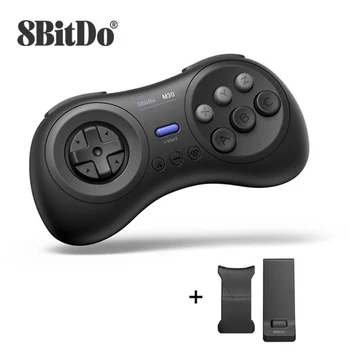 8BitDo M30 Bluetooth Gamepad гейм контролер за Sega Genesis Mega Drive Style за Nintendo Switch