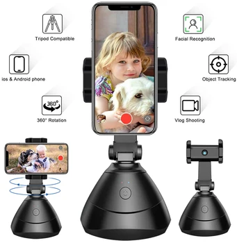 All-in-one Selfie Video Smart Shooting Camera автоматично следене на обекта лице 360°хоризонтално въртене стабилизатор на закрепване на телефона