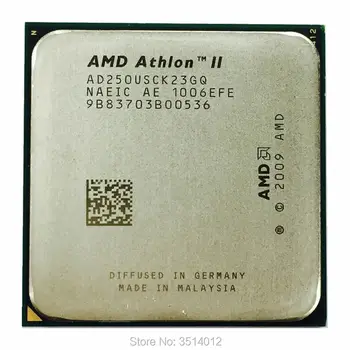 AMD Athlon II X2 250u 1.6 GHz двуядрен процесор на AD250USCK23GQ Socket AM3