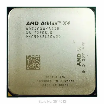 AMD Athlon X4 740 3.2 G 65W четириядрен Процесор AD740XOKA44HJ Socket FM2