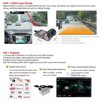 Android, 10.0 за Ford Focus 2011 2012 2013 2016 2017 2018 кола DVD аудио и видео стерео Радио GPS навигация Multimeida