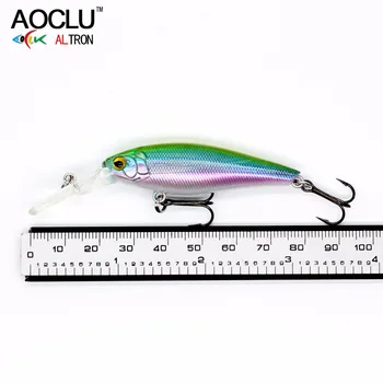 AOCLU нови примамки, воблери 58 мм, 5.6 g твърд стръв лещанка коляно риболовни примамки солена вода бас пресни куки VMC 6 цвята принадлежности