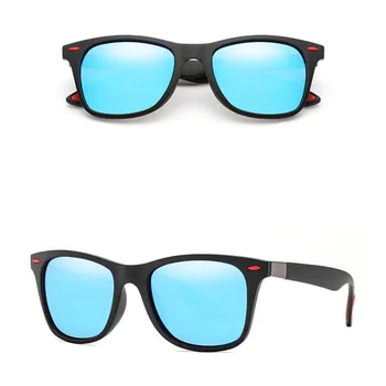 ASOUZ 2019 нови квадратни мъжки поляризирани слънчеви очила с UV400 модерни дамски слънчеви очила с класически маркови дизайнерски спортни слънчеви очила за шофиране