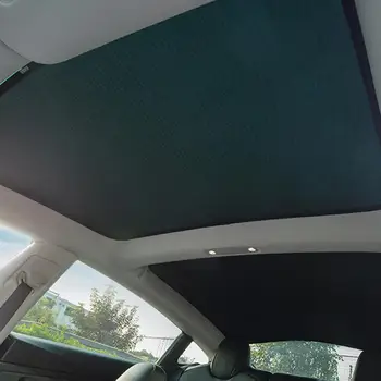 Auto навес за кола козирка задни задвижващи колела козирка за Tesla model 3 2016-2020 автомобил Skylight Blind Shading Net автомобилни аксесоари