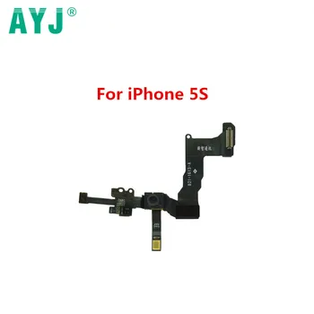 AYJ 10 бр. / много високо качество на Предната камера гъвкава за iphone 5 5S 5c Близост, Light Sensor Flex Cable with Front Face Camera