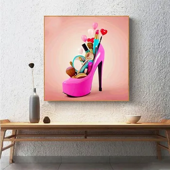 AZQSD Диамант мозайката на карикатура на Диамант бродерия за декорация на дома диамант живопис обувки 5D Сам ръкоделие пълен квадрат бормашина