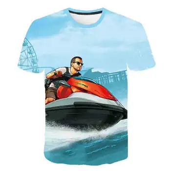 Baby Boys 3D T Shirt gta 5 T Shirt Street Fight Игра Gta 5 Print Grand Theft Auto Игра Children Tee Shirt Kids Boys Cool Clothes