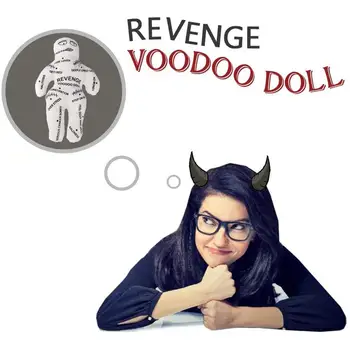 Bad Boss Voodoo Кукла Stress Relief Reducer Е Най-Добрият Подарък Е Новост За Розов Слон Exchange Polyester Кукла Holiday Party Gifts