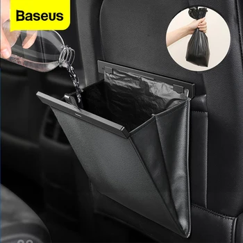 Baseus Car Organizer Backseat Storage Bag Магнитен Автоматичен Джобен Притежателя На Автомобилни Аксесоари, Автомобилна Кофа Кофа Кофа Кофа Кофа За Боклук Автомобилна Чанта