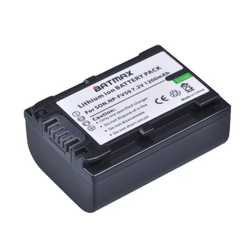 Batmax NP-FV50 NP Fv50 литиево-йонна батерия за Sony HDR CX390 290E PJ510 820E 790E 660E XR260 CX700E PJ50E 30E SR68 CX180E VG10E