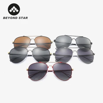 BEYONDSTAR луксозни поляризирани слънчеви очила мъжете 2020 включване на слънчеви очила покритие лещи шофьорски очила Okulary Polaryzacyjne AR1910