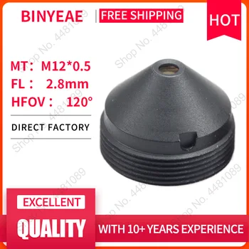 BINYEAE M12 LENS FL 2.8 mm ultrashort lens for 1/3 CCD with F2.8 Mini ВИДЕОНАБЛЮДЕНИЕ HD 2.0 Megapixel Lens for security camera lens