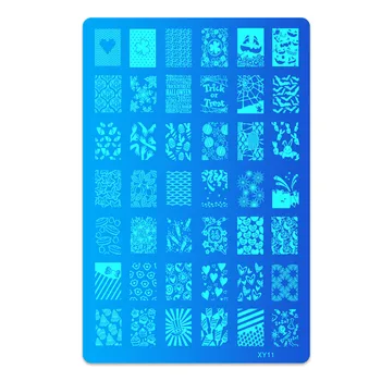 Biutee Нокти Stamping Printing Plate маникюр Nail Art Decor Image Stamps Plate for Women Lady Girls