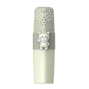 Bluetooth мобилен телефон, Караоке микрофон безжична детски говорител cartoony микрофон аудио вграден микрофон на диктофон