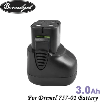 Bonadget 2Piece 7.2 V 3000mAh NI-MH замяна батерия за Dremel 757-01 7700-01 7700-02 платена преносима батерия електроинструменти