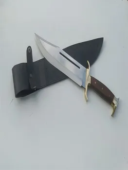Bowie sharp рамбо bıçak kolu avcılık ogo bıçak açık kamp ordu özel kuvvet savaş taktik maket bıçağı survival