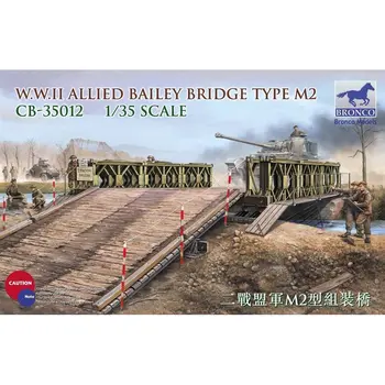 BRONCO CB35012 1/35 WWII Allied Bailey Bridge Type M2-комплект мащабни модели