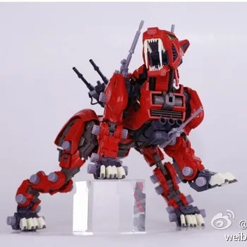 BT Model Building Комплекти: ZOIDS EZ-016 Red Saber Tiger 1:72 Full Scale Action Plastic Kit Assembly Model Birthday Christmas Gifts