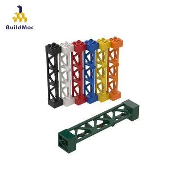 BuildMOC 95347 2x2x10 решетчатая рама тухлена техника переключающая капаче за изграждане на блоковете части САМ Educational Tech Parts Toys