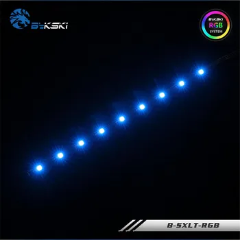 Bykski RGB резервоар осветление ленти 5V или 12V LED MOBO AURA SYNC RBW осветление 120 мм, 180 мм