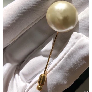Báthory · Elizabeth Light Luxury Fashion Retro Brooch брошка Pearl украса на жени добавя ретро парти вечер пина женски подарък