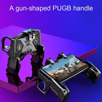 Call of Duty джойстик PUBG мобилен гейминг контролер геймпад метален спусък за стрелба с безплатен огън геймпад за IOS и Android треска телефон