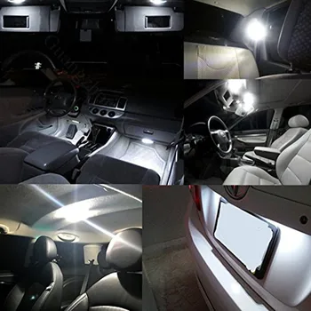 Canbus Led автомобили led лампа за вътрешно осветление комплект за Audi A6 C6 2005-2011 карта купол багажника на врати, светлини регистрационен номер на лампата