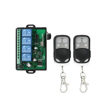 Cardoor Tail Plate Remote Switch Truck Tailgate Control 433Mhz AC / DC (7V - 36V) 10A 4CH релеен безжичен модул САМ Умен дом комплекти