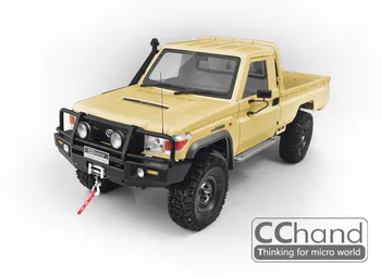 CChand метална предна броня за RC4WD 1/10 ARB-DELUXE TF2-LWB шаси + killerbody TOYOTA LC70