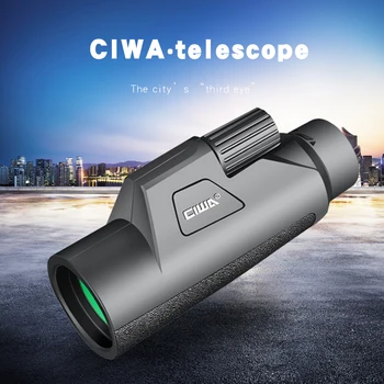 Ciwa Professial добър монокуляр HD vision eye 10X42 мощен Однофокусный телескоп окуляр HD High-power single-lens Monoculars