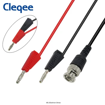 Cleqee P1197B BNC Test Lead Kit Hook Test Крокодил 4 мм Banana Plug to BNC В9 включете кабели осцилоскоп сонди комплект кабели