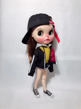 Cool Doll ' s Blyth Clothes hoody с дълъг ръкав/дънкови шорти панталони /куклено палто за blyth,ob24,azone s 1/6 кукла, аксесоари за кукли