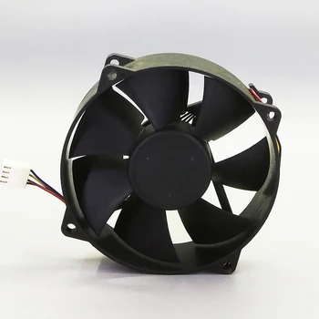 Coolingfan DA09025B12U 90 мм кръгла рамка поддържа вентилатор за охлаждане на процесора двоен сачмен лагер PWM 4 Скорост на кабели
