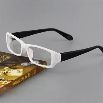 Cubojue бели слънчеви очила рамка на Мъже, Жени тесни очила мъжки женски фалшиви маниак на тема мода eyewearPrescription очила очила
