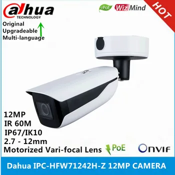 Dahua International Version IPC-HFW71242H-Z 12MP 2.7 мм-12 мм мотор варифокальный обектив IR 60M ePOE WizMind IP Bullet Камера