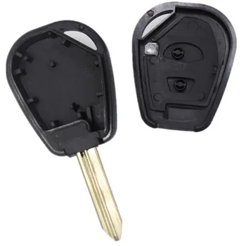 DAKATU 2 бутон от дистанционното на ключа на автомобила калъф за Citroen LIGIER подмяна на дистанционно Fob калъф SX9 нож