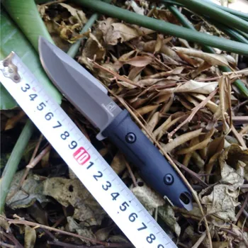 DAOMACHEN открит нож за оцеляване ръчно ловен инструмент с висока твърдост пълен Тан директни ножове необходим инструмент за самозащита