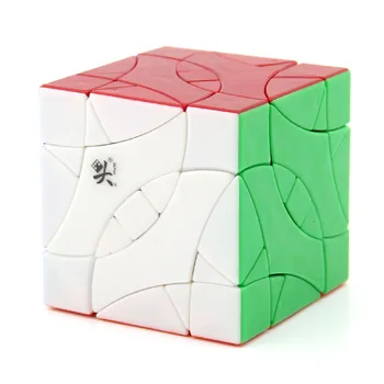DaYan BiYiNiao Неразделки 12 Ос 3 Ранг Skewed Magic Cube Professional Speed Twist Пъзел Antistress Забавни Играчки За Деца