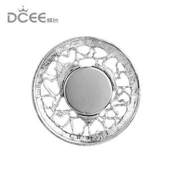 DCEE най-новата силна магнитна брошка изискан кристал магнитни брошки за жени мюсюлмански стил шал клипове двустранни