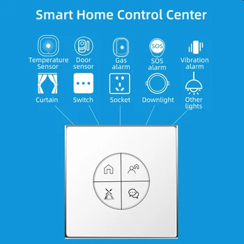 Denk modo Sasha APP smart wireless touch switch panel multiple smart home scene linkage control remote control switch panel