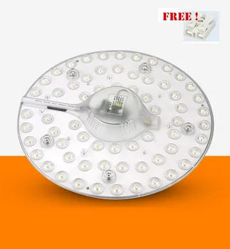 Dimmable Downlight 24W 32W 40W led панели от естествен бял кръг панелни лампи за таван вградена лампа 240V AC 220V бял топъл бял