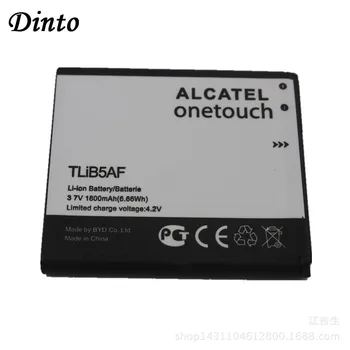 Dinto 3.7 V 1800mAh батерия Tlib 5af телефон батерия за Alcatel One Touch Pop C5 OT 5036 5036D 5035D 5037 5037D 5037A 5037X