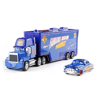 Disney Pixar Cars 2 3 Toys Lightning McQueen Jackson Буря Мак Uncle Truck 1:55 Diecast Model Car Toy Children Christmas gift