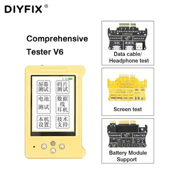 DIYFIX WL V6 фоточувствительный ремонт на модул за iPhone 7 7P 8 8P X XS MAX 11 11Pro 11Pro Max Battery Headset Тестер оптичен сензор