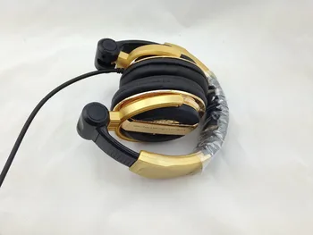 DJ слушалки big fone de ouvido шумоизолация ecouteur професионален мониторинг casque audio golden oordopjes кабелни слушалки