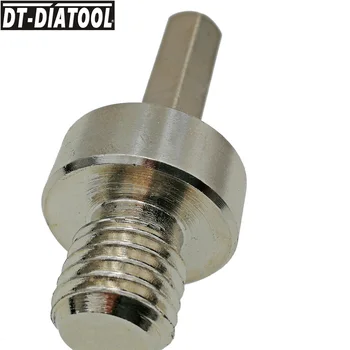 DT-DIATOOL 2 елемента външна резба M14 за 3/8 Шестигранному хвостовику адаптер за сверлильных корони M14 шлайфане диск свързване на датчиците